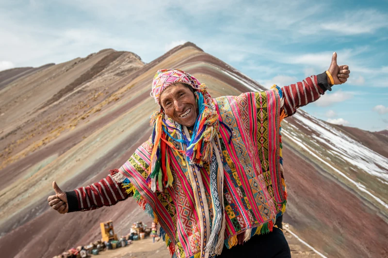 rainbow mountain peru