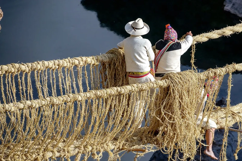 Qeswachaka Inca Rope Bridge