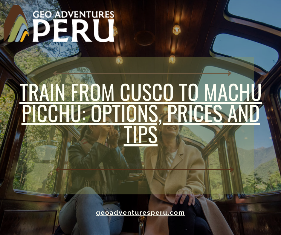 Train from Cusco to Machu Picchu