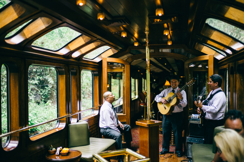 Train from Cusco to Machu Picchu
